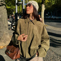 Krótka Kurtka Wiosenna | Bomberka Damska-Women Jacket-Miloska