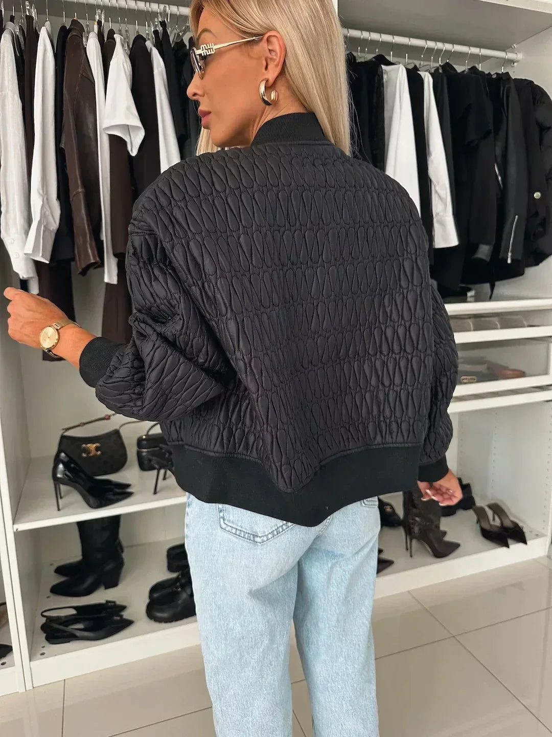 Krótka Kurtka | Kurtka Damska-Women Jacket-Miloska