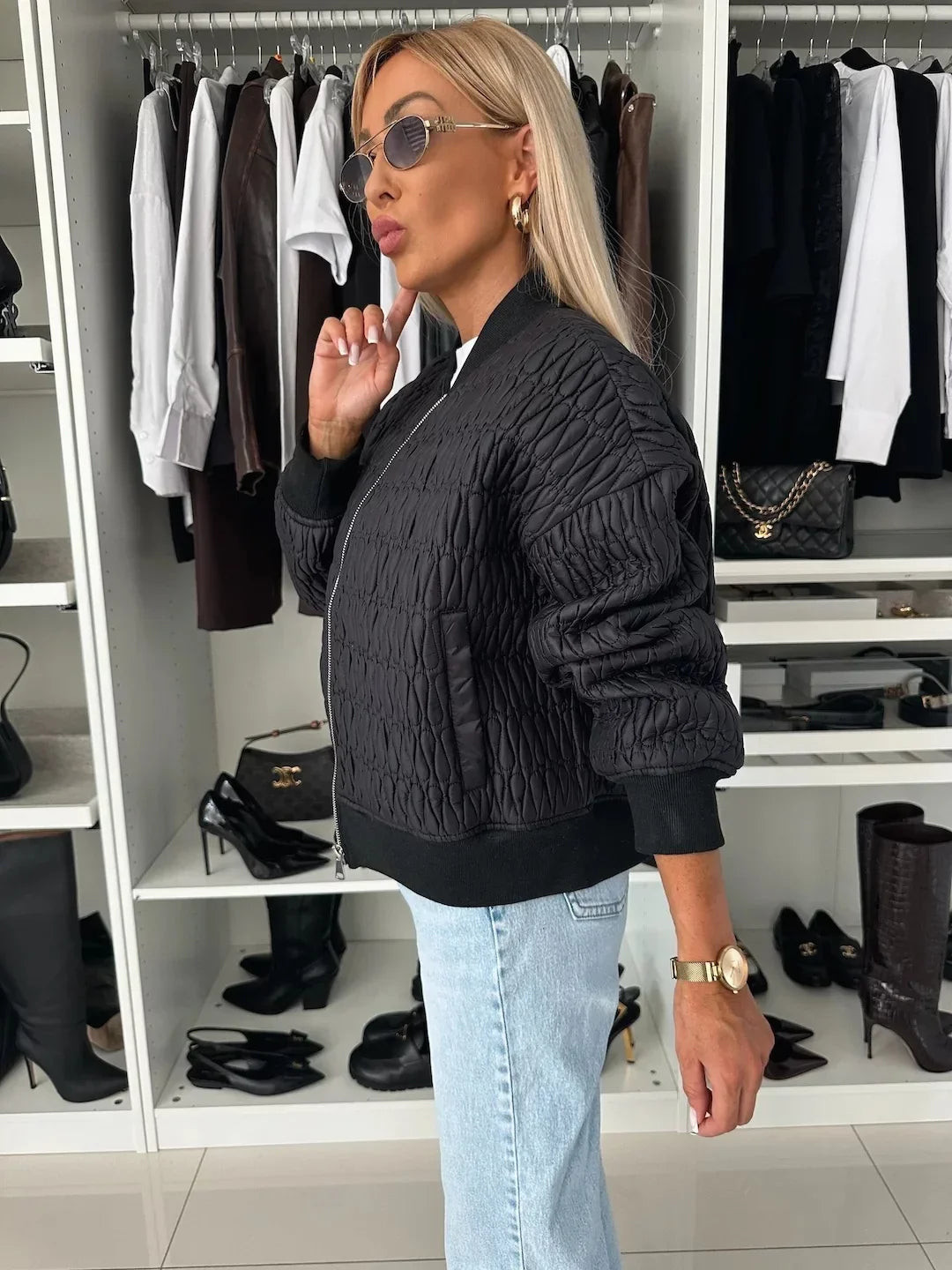 Krótka Kurtka | Kurtka Damska-Women Jacket-Miloska